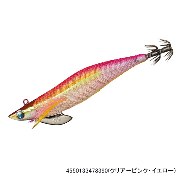 エメラルダスボート2 3.25号30g(クリア-ピンク・イエロー)